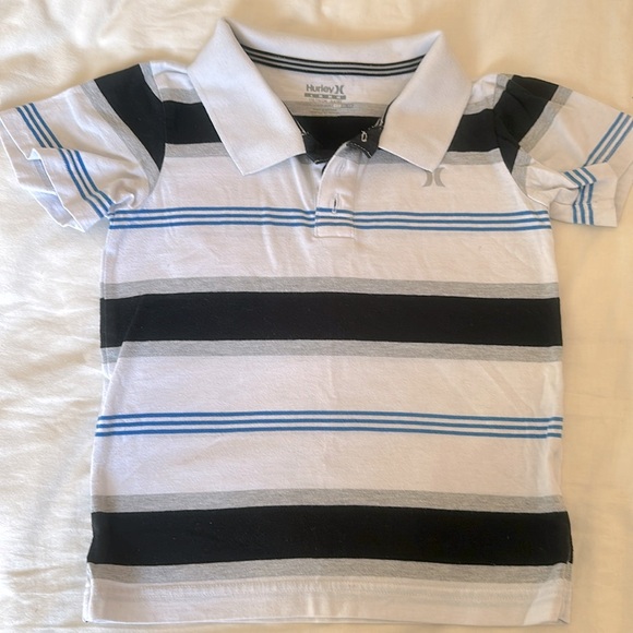 HURLEY Nike dri-fit boys Polo with logo size 5/6 - Picture 1 of 4